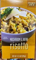 Trader joe's, mushroom & herb risotto - Product - en