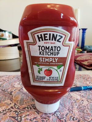 Simply tomato ketchup, tomato - Product - en