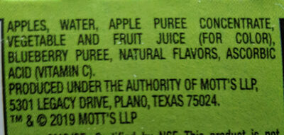Unsweetened applesauce - Ingredients - en