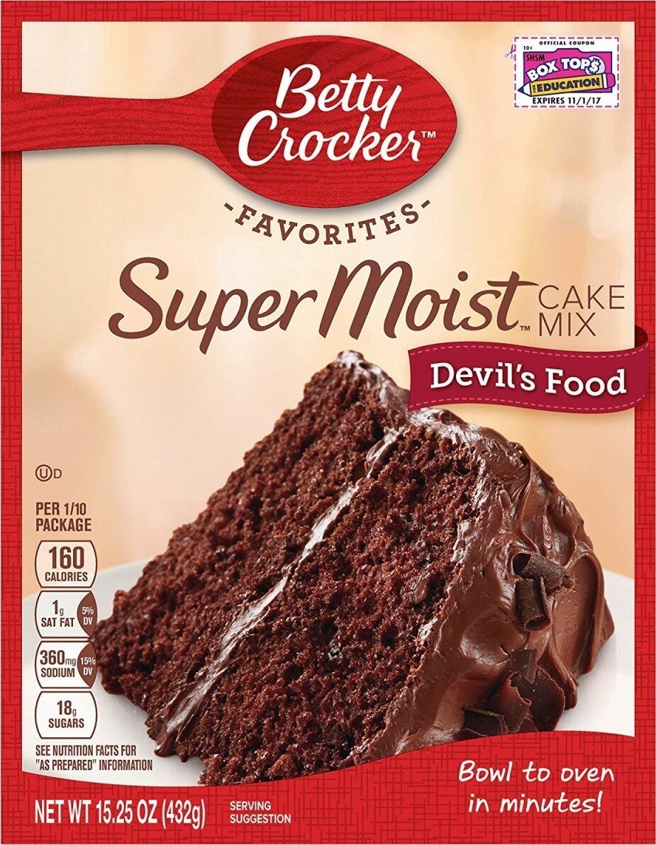 Devil’s Food Cake Mix - Product - en