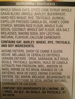 7 grain with quinoa honey oat flax - Ingredients - fr