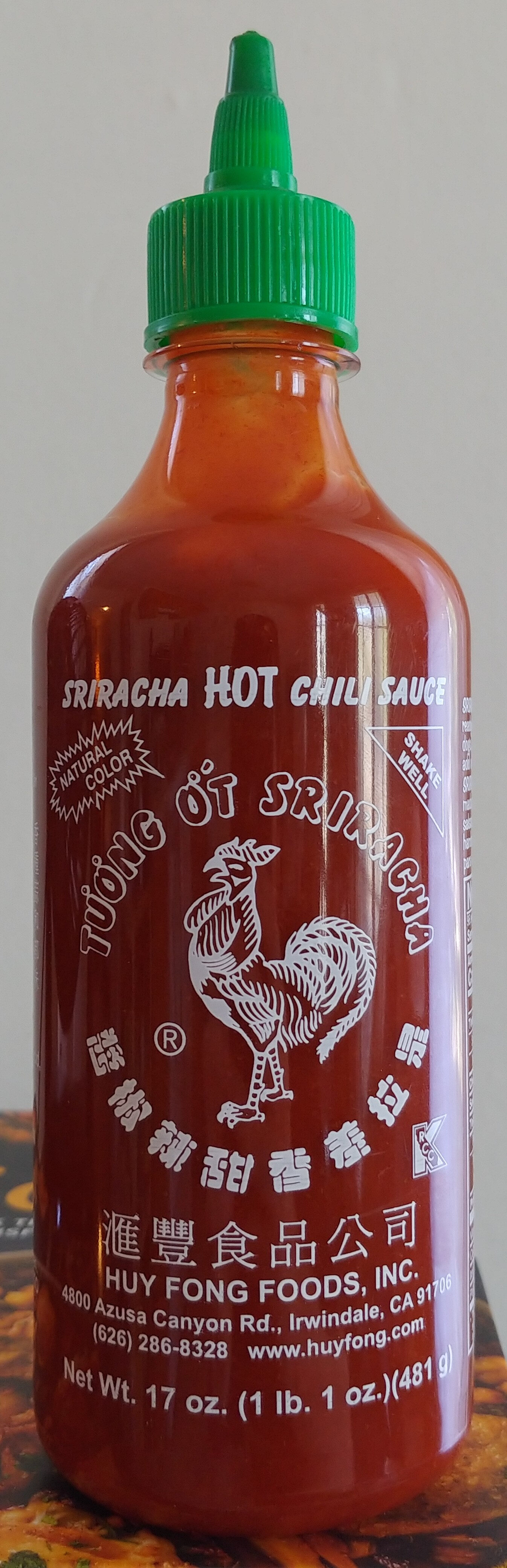 Sriracha hot chili sauce - Product - en