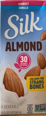 Almond Milk Unsweet Vanilla - Product - en