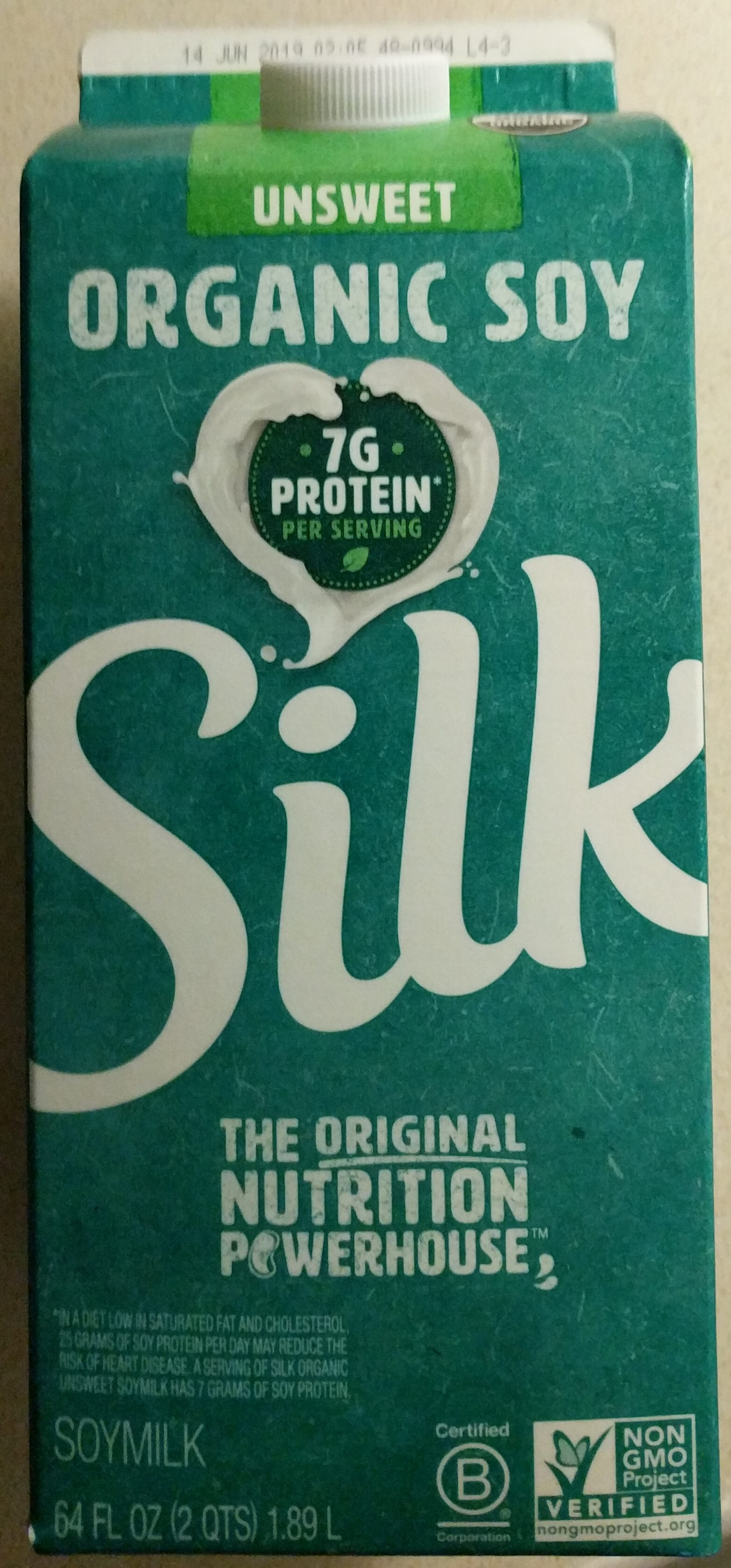 Organic soymilk - Product - en