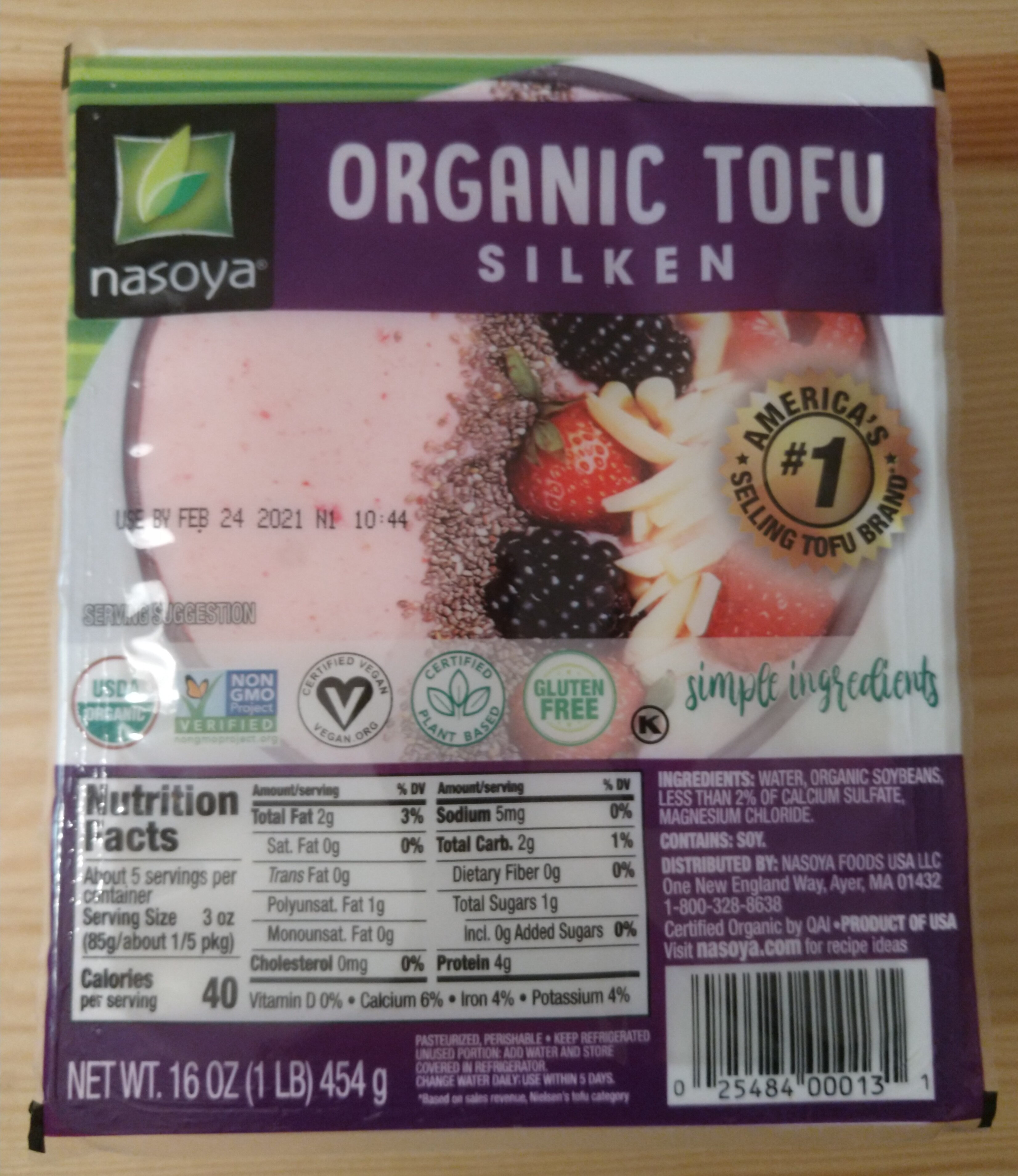 Organic Silken Tofu - Product - en