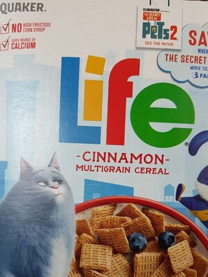 Quaker Life Cinnamon Cereal 13 Ounce Box - Product - en