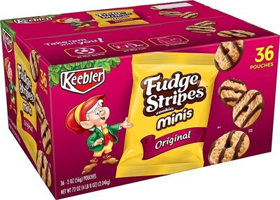 Keeblerfudge stripes cookies minis original - Product