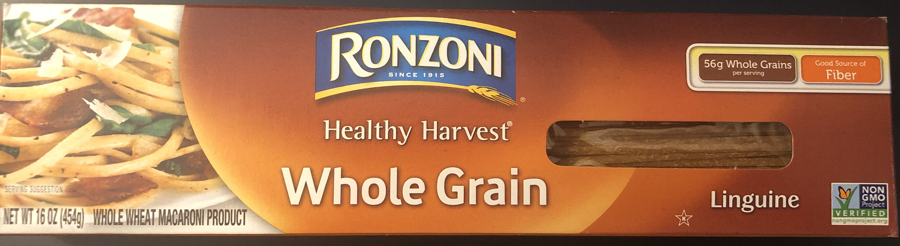 100% whole grain wheat pasta, linguine - Product - en