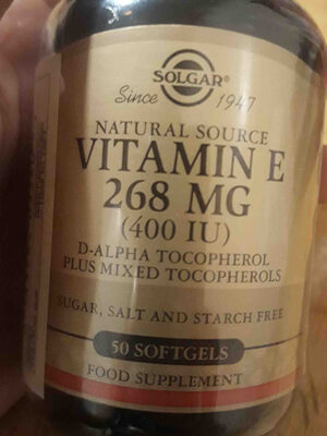 Vitamina e - Product