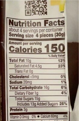milk chocolate with almonds - Nutrition facts - en