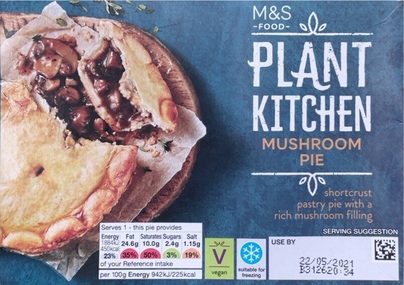 Mushroom Pie - Product - en