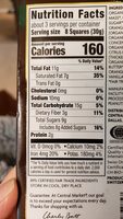Organic Orange Dark Chocolate - Nutrition facts - en
