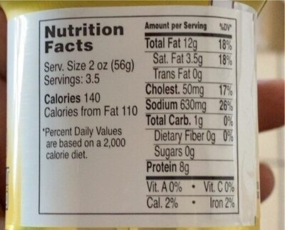 Luncheon Meat - Nutrition facts - fr