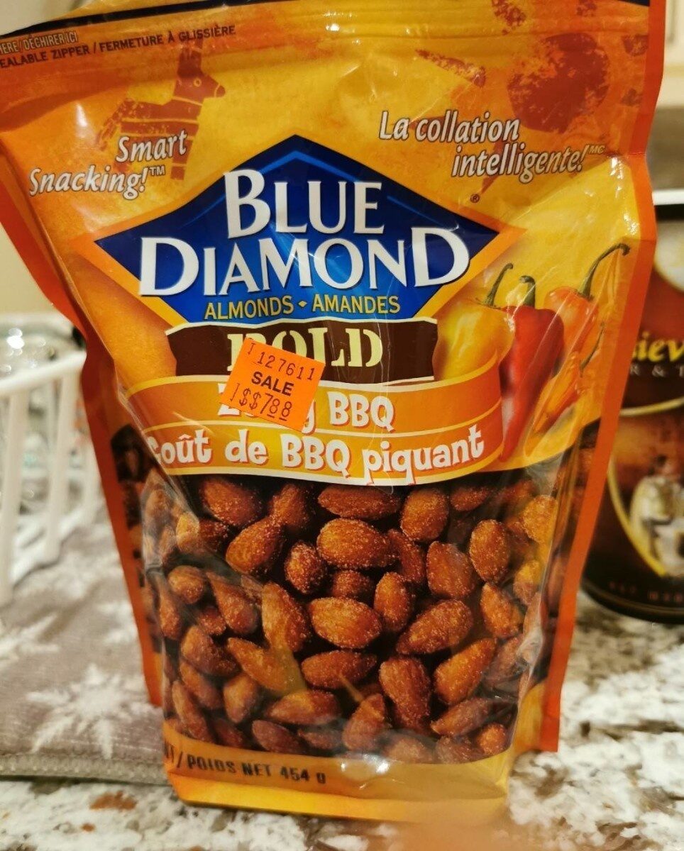 Zesty BBQ almonds - Product - fr
