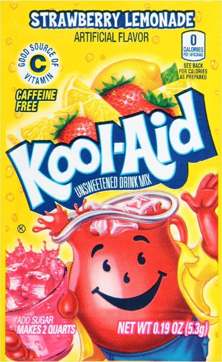 Kool aid strawberry lemonade twist drink mix - Product - en
