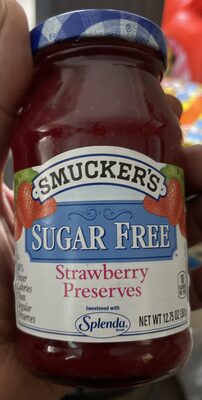 Sugar free strawberry preserves - Product - en