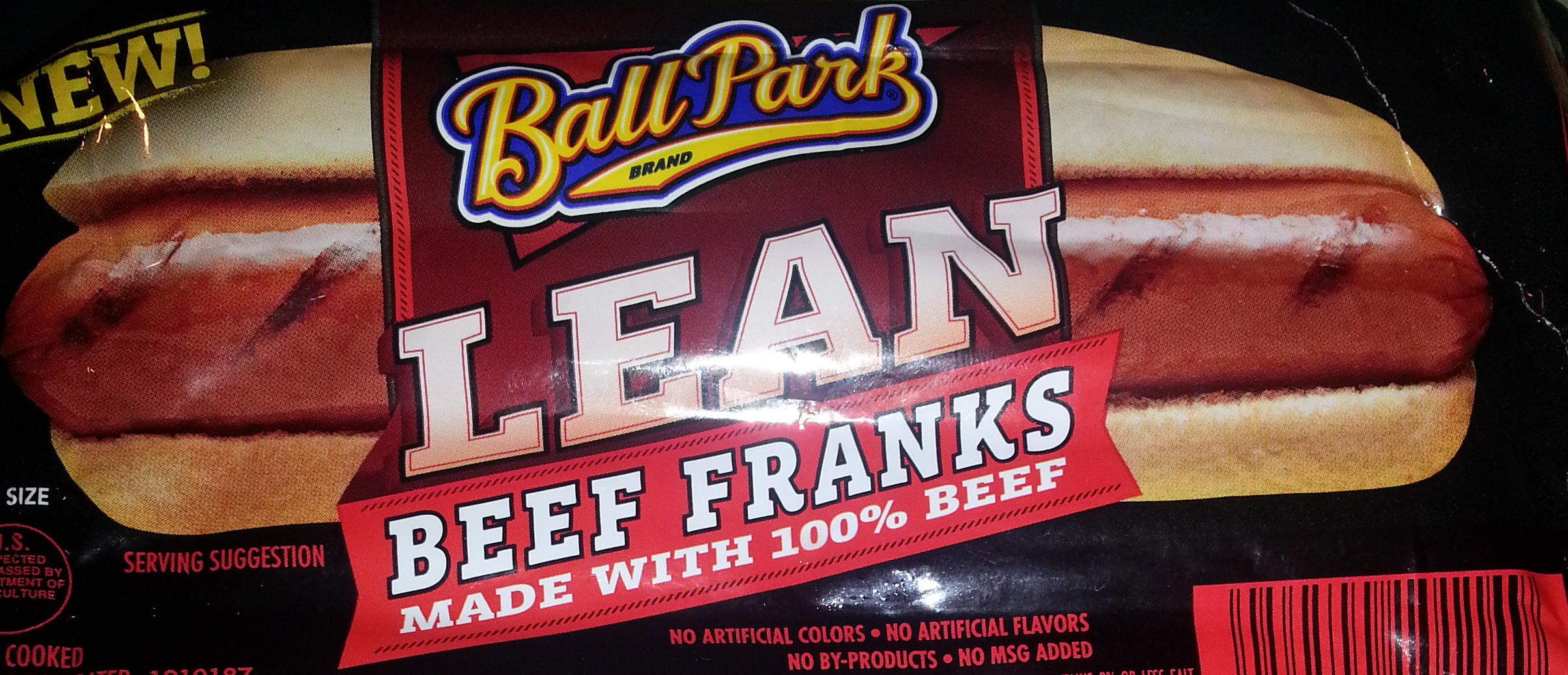 Ball park, lean beef franks - Product - en