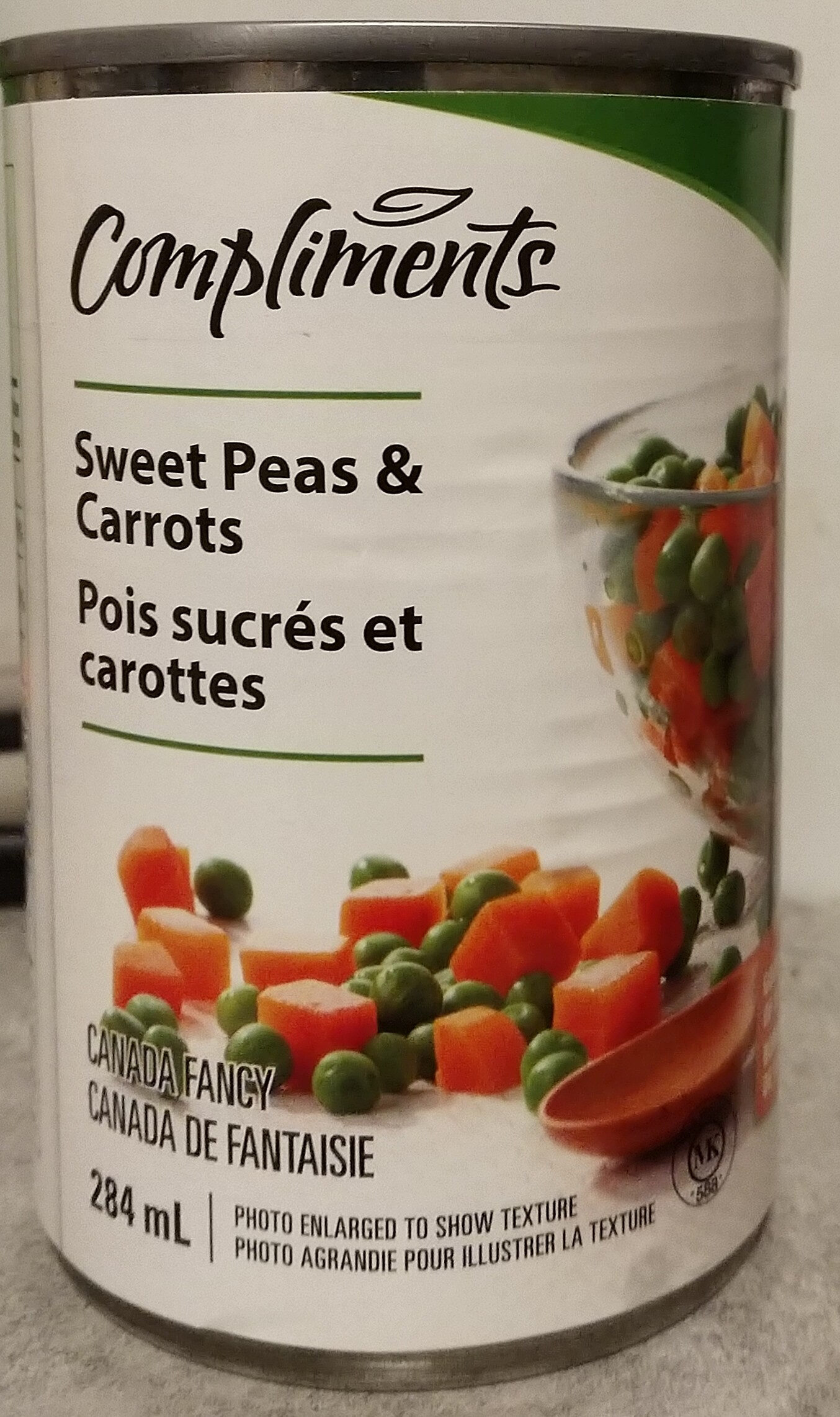 Pois sucrés et carottes - Product - en