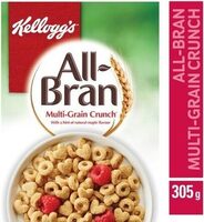 Kellogg's All-bran Multi-grain Crunch Cereal, 305G - Product - fr