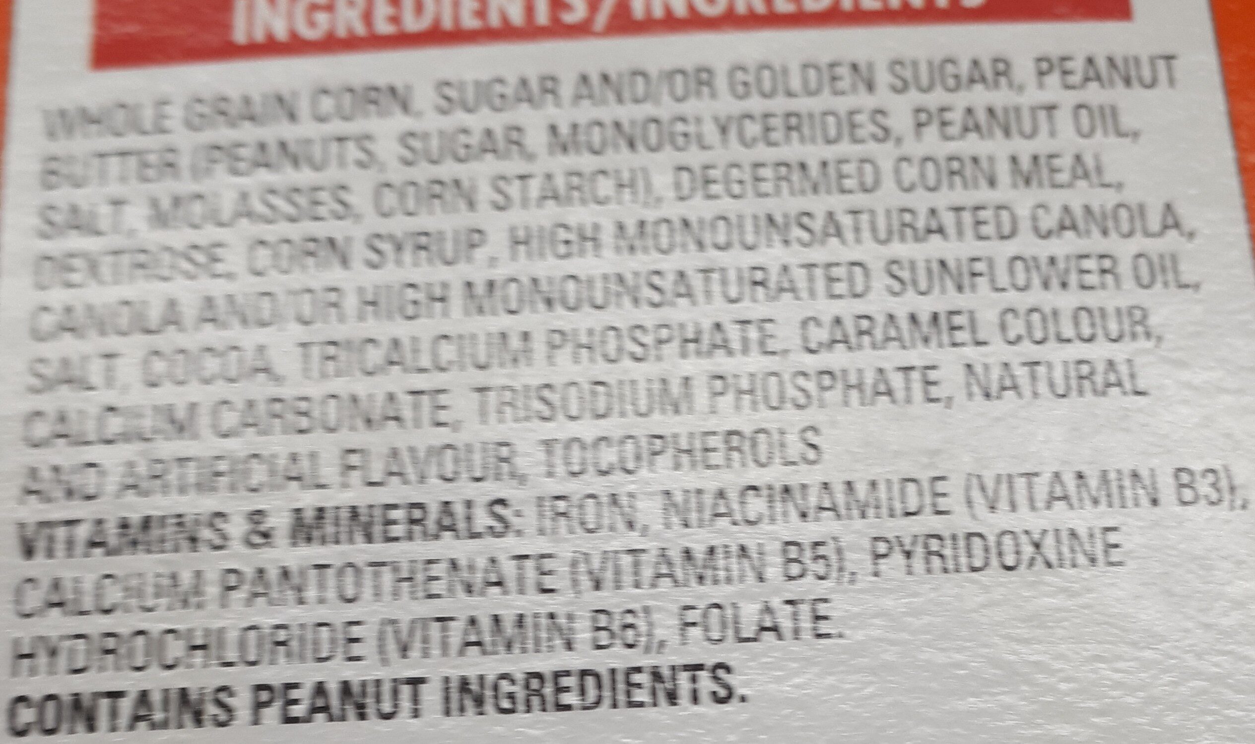 Reese's puffs - Ingredients - en