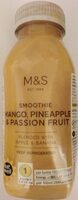 Smoothie Mango, Pineapple & Passion fruit - Product - fr