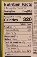 Matcha Green Tea Creme With A Crunchy Shell - Nutrition facts - en