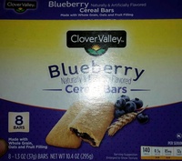 Blueberry Cereal bars - Product - en