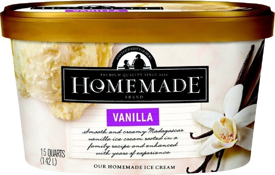 Vanilla ice cream - Product - en