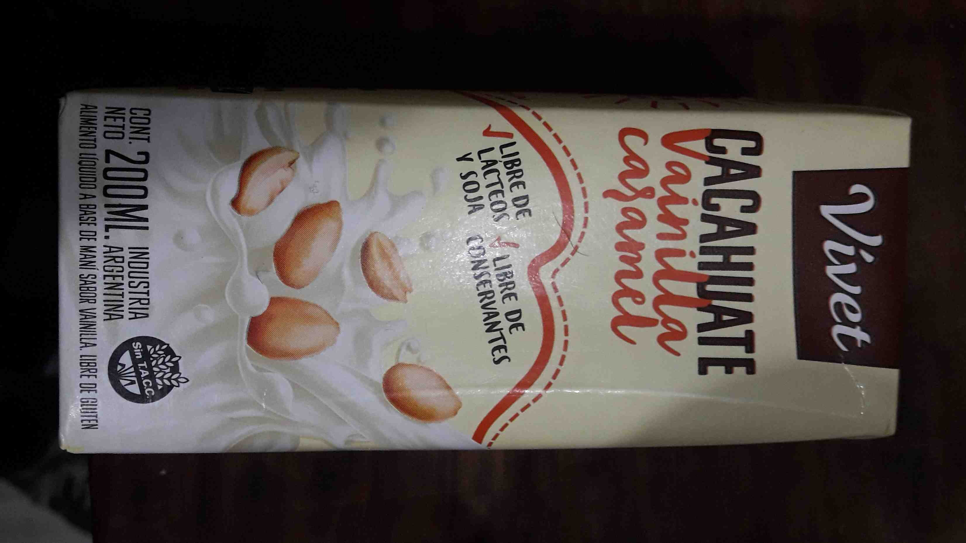Cacahuate Vainilla Caramel Vivet - Product - en