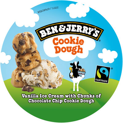 Ben & Jerry's Glace Cookie Dough Vanille 500 ml - Product - fr