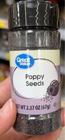 Poppy seeds - Product - en