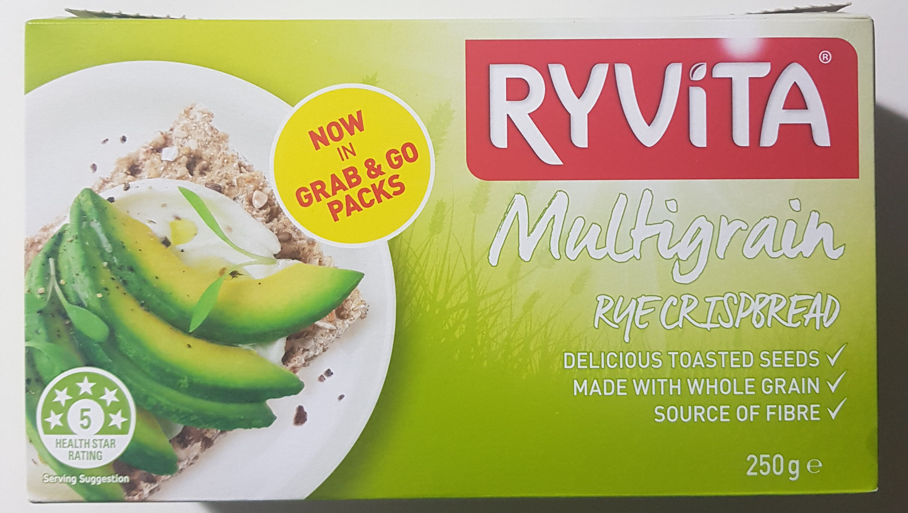 Ryvita Multigrain Rye Crispbread - Product - en