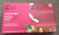 Fruit strips, wild berry strawberry apricot - Product - en
