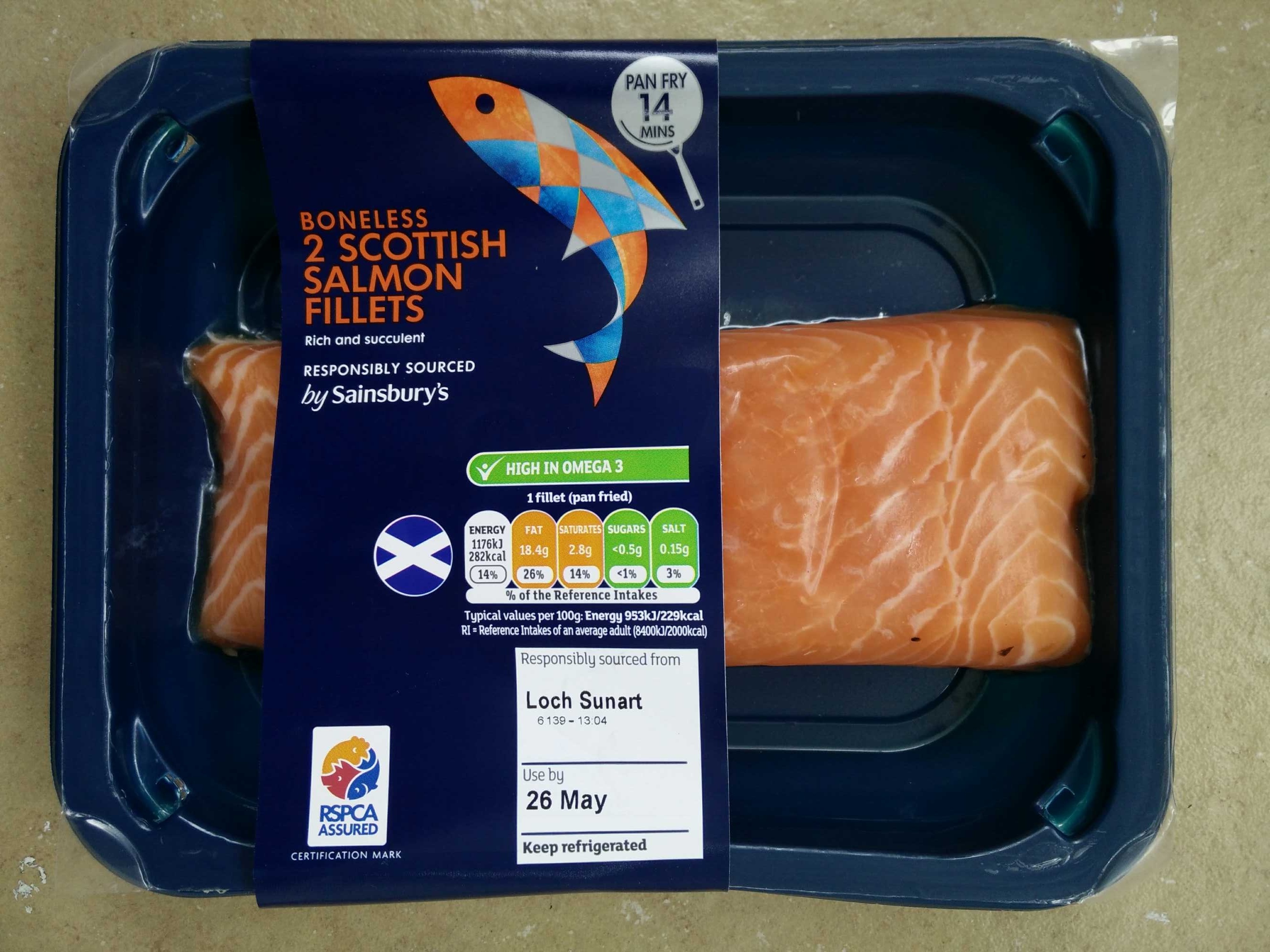 Scottish Salmon Fillets - Product - en