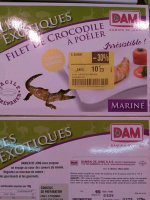 Filet de Crocodile Mangues Agrumes - Product - fr