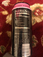 Cotton candy energy drink - Ingredients - en