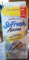So Fresh AVOINE Vanille non sucrée Sans gluten - Product - en