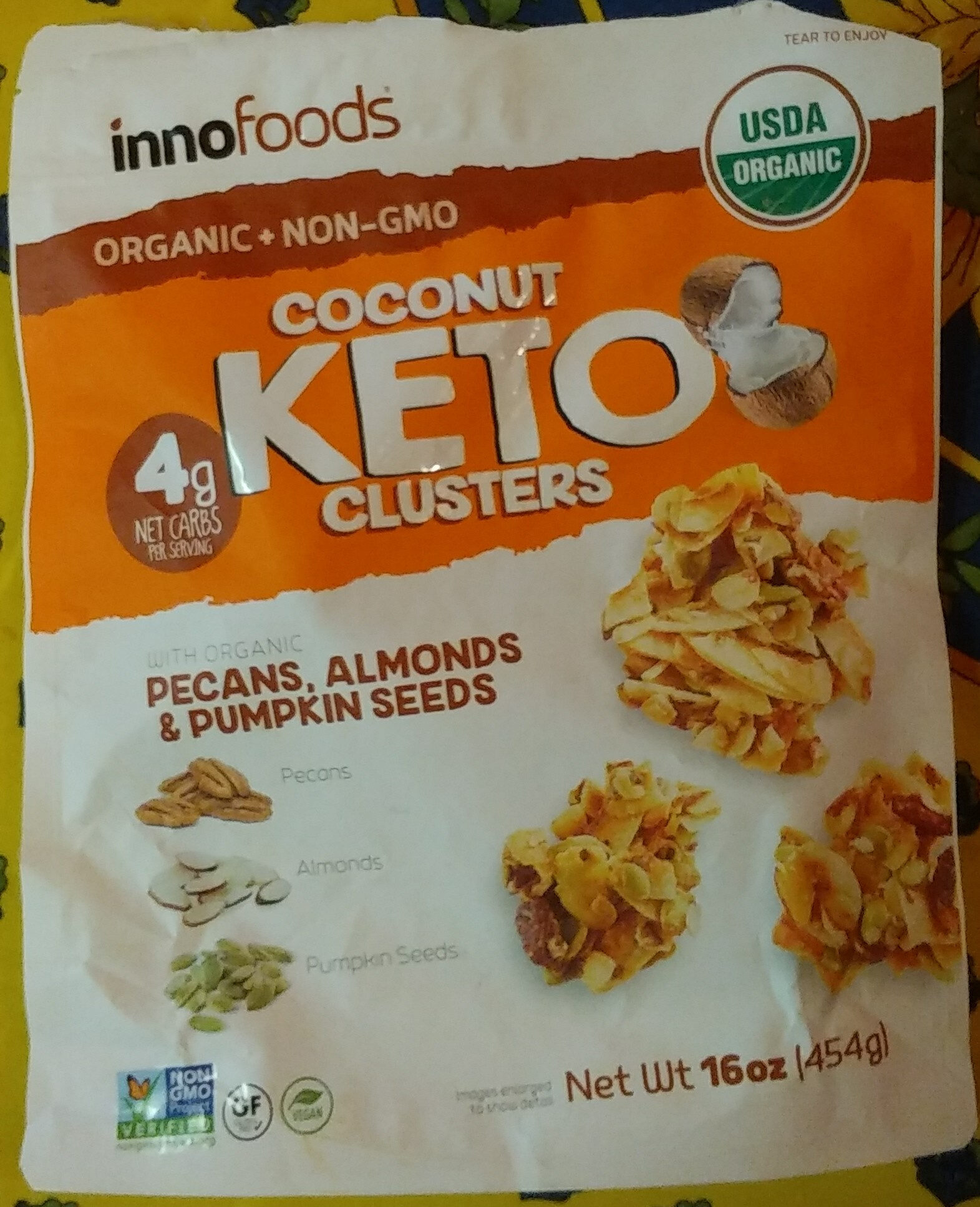 Coconut Keto Clusters - Recycling instructions and/or packaging information - en
