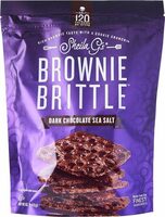 Brownie brittle dark chocolate - Product - en