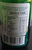 Sweetener - Nutrition facts - en