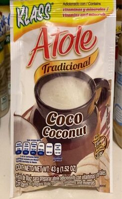 Atole Tradicional Coco Coconut - Product - es