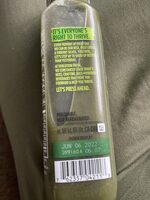 Organic super fruit greens juice blend - Recycling instructions and/or packaging information - en