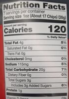 Sweet and salty kettlecorn - Nutrition facts - en