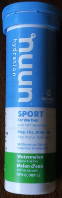 Nuun Hydration Watermelon Flavour Electrolyte - Product