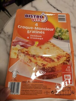 Croque monsieur gratiné - Product