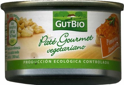 Paté vegetariano Pimiento Anacardo - Product - es