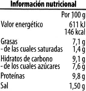 Pains choco x 8 - Nutrition facts - es