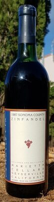 Sonoma County 1987 Zinfandel - Product - en