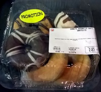 4 Donuts Assortis + 2 Gratuits - Product - fr
