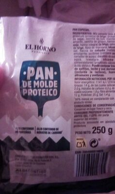 Pan de molde proteico - Product - es